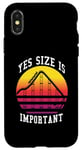 iPhone X/XS Yes Size Is Important Roller Coaster Motif Case