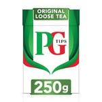 PG Tips Loose Black Tea 250g, Refreshing And Flavourful Blend