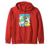 The Smurfs Smurfette Be Yourself Sassy Shot Zip Hoodie