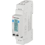 KWH-måler 1-fase MID-A 45A direkte puls, din, 17,5 mm