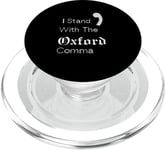 Oxford Comma Funny English Grammar PopSockets PopGrip for MagSafe