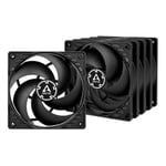 Arctic P12 120mm PC Case Cooling Fan - Black Pack of 5