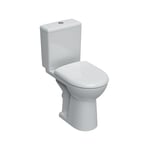 Pack wc surélevé Renova Comfort Geberit 85.5x37cm - Blanc - Blanc