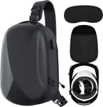 ZYBER Hard Carrying Case for Quest 2/ Quest 3 Accessories and Vision Pro, Black