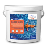 Chlore choc 4kg en tablette de 20g - POOLSTYLE - PSL-500-0004