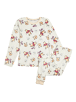 Brand Threads Winnie The Pooh Fleece Pyjamas, White/Multi