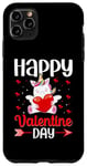 iPhone 11 Pro Max Unicorn Happy Valentine Day Couple Funny Unicorns Lovers Case