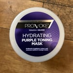 Provoke Touch of Silver Hydrating Purple Toning Hair Mask 300ml Tub Discontinued