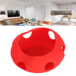 Étui de protection pour haut-parleur en silicone antidérapant, résistant aux chocs et à la poussière, sac de rangement pour haut-parleur Google Home Mini, rouge