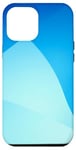 iPhone 12 Pro Max Blue Tones in a Minimal Design Case