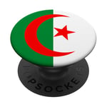 Algérie Drapeau Cadeau algérien pour les Algériens PopSockets PopGrip Adhésif