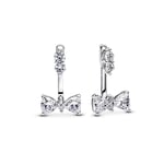 Pandora Sparkling Bow Drop korvakorut 293543C01