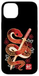 Coque pour iPhone 14 Plus Year of the snake chinese zodiac mignon kawaii snake 2025