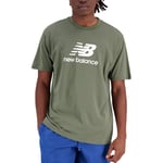 T-shirt New Balance  Essentials Stacked Logo