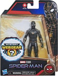 Spiderman Upgraded Black And Gold Suit Figure w/ Mystery Web Gear Marvel Studios