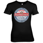 Budweiser American Lager Girly Tee, T-Shirt