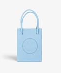 The Case Factory Essential Crossbody Väska Smiley Vegetable Tanned Light Blue