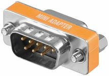 MicroConnect Mini Gender DB9 M/F Null Modem (MOD99FN)