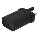 Belkin BoostCharge 25W Wall Chargers with PPS (USB-C Power Delivery, Fast Charger for iPhone, Samsung, Galaxy Tab, iPad and more)