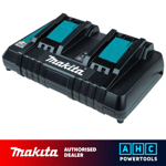 Makita DC18RD 14.4-18V LXT Twin Port Rapid Battery Charger Genuine 240v