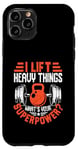 Coque pour iPhone 11 Pro I Lift Super Power Gym Entraînement de motivation