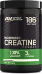 Optimum Nutrition 634g 186 Serve, 100% Micronised Creatine Powder