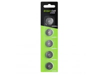 Green Cell CR2032 Batterier 220mAh  3V  5-pack