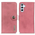 KHAZNEH Samsung Galaxy A54 5G etui med en rem - Pink