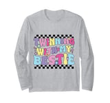 Friends Twinning With My Bestie Funny Spirit Week Girls Long Sleeve T-Shirt