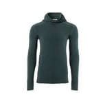 Aclima Mens StreamWool Hoodie (Grön (GREEN GABLES) X-small)