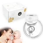 Vornn by Vorsprung® Wearable Electric Breast Pumps, portable smart, hands free low noise & painless breastfeeding, S12 LCD breast feeding pump momc, 2 modes 9 Levels, 24mm - 27mm flange - UK Seller