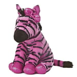 Aurora Animaux, 19350, Destination Nation Zebra, Peluche, Rose et Noir, Pink, Black