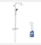 Grohe - Colonne de douche avec mitigeur thermostatique GROHE Vitalio Joy System 210 Quickfix+ Nettoyant GroheClean- Rose