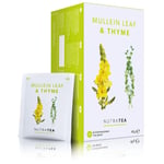 Nutra Tea Mullein Leaf & Thyme 20 Tea Bags - Respiratory & Immunity Support