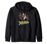 Marvel X-Men Mutant Super Heroes Group Zip Hoodie