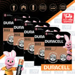 10x DURACELL DL2032 3V LITHIUM COIN Cell Batteries DURALOCK CR2032 BR2032 Exp+