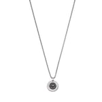 Emporio Armani Necklace for Men , Length: 525mm, Size Pendant: 20x20x3mm Silver Stainless Steel Necklace, EGS2725040