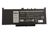 Dell - Batteri Til Bærbar Pc - Litiumpolymer - 4-Cellers - 55 Wh - Svart - For Latitude E7270, E7470