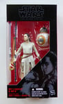 STAR WARS NEW BLACK SERIES 6" INCH THE FORCE AWAKENS LIGHTSABER REY BB8 #02 MISB