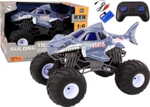 Leantoys Large Off-Road Fjernstyrt Bil 2,4G Rc 1:6 Shark