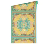 Versace 387031 Papier peint mural de luxe Motif jungle Multicolore Vert Palmiers Violet Or Bleu Logo Medusa 10,05 x 0,70 m Fabriqué en Allemagne