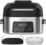 CHEFREE Health Grill and Air Fryer, 6L Large Capacity, 6-in-1 Smart XL... 