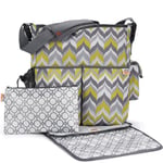 Skip Hop duo deluxe - JONATHAN ADLER - flame yellow