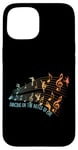 Coque pour iPhone 15 Dancing On The Notes Of Life Ballerine Dance On Music Partition