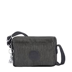 Kipling Femme Abanu Crossbody, Black Peppery, 7.5x20x13.5 cm EU