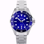 Mens Sekonda Hudson Divers 200M Blue Dial & Bezel Watch 30097 RRP £84.99