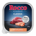 8 + 1 kaupan päälle! 9 x 300 g Rocco Classic -rasiat - nauta & lohi