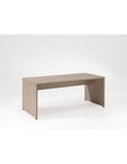 Bureau professionnel 180cm coloris chêne clair collection YUKON