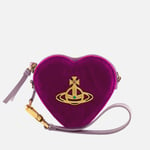 Vivienne Westwood Women's Heart Wristlet - Purple