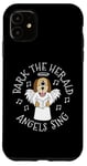 iPhone 11 Bark The Herald Angels Sing, Christmas Dog Carol Singer Case